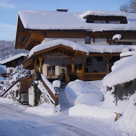 Berggasthof Hintergfoell Ункен Экстерьер фото