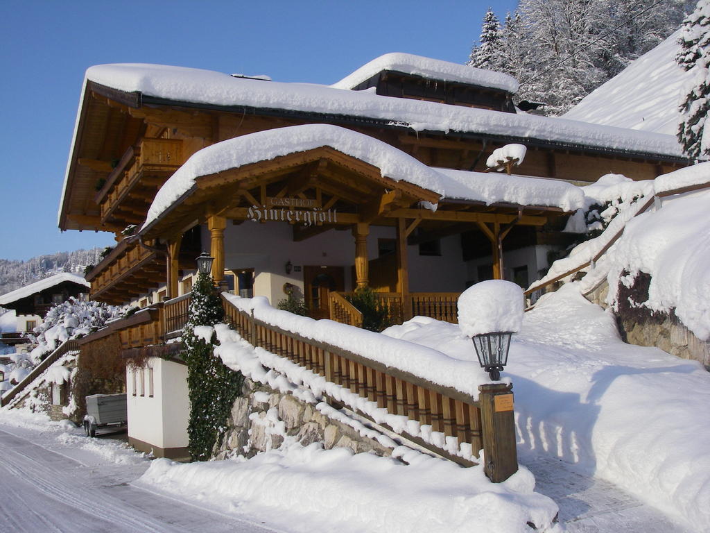 Berggasthof Hintergfoell Ункен Экстерьер фото