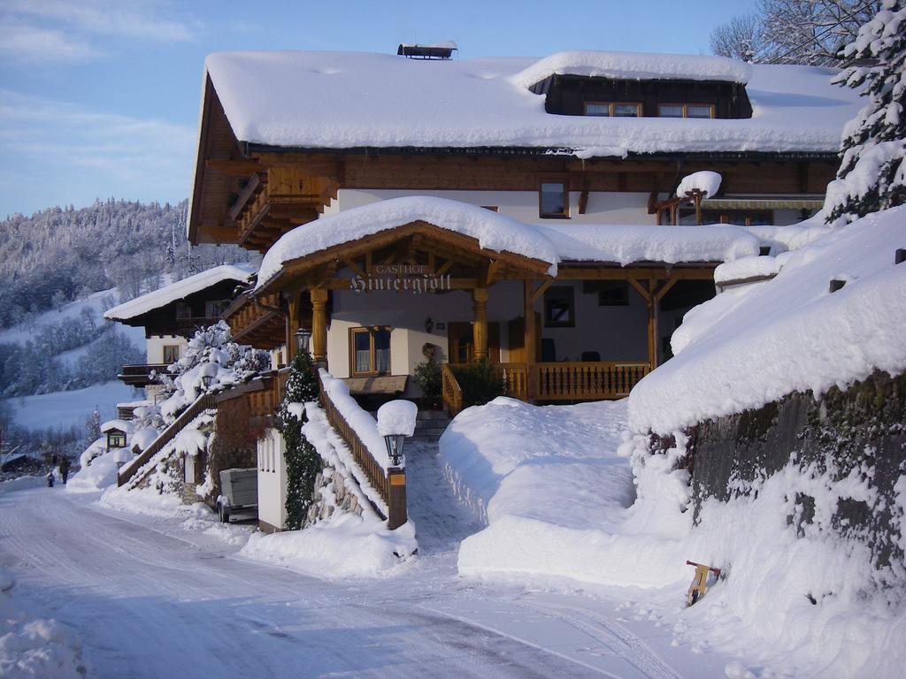 Berggasthof Hintergfoell Ункен Экстерьер фото
